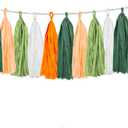 25PCS Little Cutie Baby Shower Decorations Citrus DIY Tissue Tassel Garland Banner Tangerine Clementine Orange Themed Birthday Party Wedding Backdrop Nursery Wall Garden Hanging Dcor