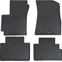 Car Floor Mats Custom Fit for 2025 2024 2023 2022 2021 2020 Kia Soul Odorless Washable Heavy Duty Rubber (All Weather) Floor Liners Set Black