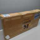 KENSONE 40"/48" Foldable Mini Trampoline, Indoor Trampoline for Kids, Adults Indoor/Garden Workout, Fitness Rebounder with Adjustable Foam Handle, Max Load 330/450 lbs (Black)