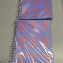 2 x And Per Se 2026 Planner with Pattern, A4 Size-Daily, Weekly & 18-Monthly Planner, Daily Schedule, Monthly Tabs, 100 GSM Thick Paper(Bowknot Pattern) (Blue)