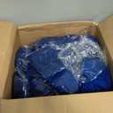 HAINARverS Stretch Spandex Folding Chair Covers 30PCS Universal Fitted Chair Cover Protector for Wedding,Party, Banquet, Holidays, Celebration, Decoration(Royal Blue, 30 PCS)