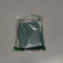 Linno RFID 20 Slots Credit Card Holder Genuine Leather Small Wallet for Women or Men with Zipper (Blue)