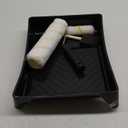 Bates - Paint Tray Set, Paint Rollers, Paint Brushes for Wall, Tray, Roller Brush, 11 Piece Home Painting Supplies, Foam Brush, House Painting Supplies, Painting Tools, Interior, Exterior