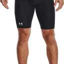 Under Armour Men's HeatGear Long Short, Medium, Black 