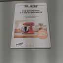 Mixer Slider Compatible with Kitchen aid 4 .5-5 Qt Stand Mixer Pine Wood - Kitchen Countertop Storage Mover Sliding Caddy for Kitchen Aid 4 .5-5 Qt Mixer (4 .5-5 Qt - Brown)