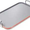 Caraway Double Burner Griddle, 19x12" Griddle Pan
Non-Stick Ceramic Coated, Non-Toxic, PTFE and PFOA Free, Oven Safe and Compatible with All Stovetops, Perracotta