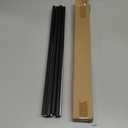 ZhiYo 204in Cord Covers for Wires on Wall, One Small Cord Hider Wall, Self-Adhesive TV Cable Hider, Paintable Wire Covers for Cords, Black Cable Management Raceway Kit, 12x L17in W0.5in H0.3in