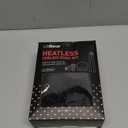 LitBear Heatless Curls Overnight, 2 Sizes of Soft Hair Rollers for Women with Bonnet to Sleep In, No Heat Hair Curlers Set with Scrunchies and Clips, for Long and Medium Hair (Black)