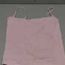 SUUKSESS Women Sexy Tube Top Summer Y2K Going Out Double Lined Basic Tank Top (Small, Baby Powder)