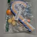 Rainbow Cake Topper with Colorful Balls Cake Decorations for Rainbow Theme Baby Shower Girls Boys Birthday Wedding Party Decorations (Blue)