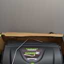 Earthwise LSW70021 21-Inch Width Leaf & Grass Push Lawn Sweeper, Black