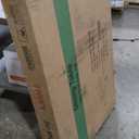 VECELO Kitchen Table with 2 Benches for 4, 43.3'' Wood Dining Room Dinette Sets with Metal Frame for Breakfast Nook and Small Space, Oak