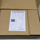 Veken 10'' All Metal Rain Shower Head with Handheld Spray Combo, Hand Held Bathroom Showerhead Combo with Extension Arm, Dual shower with Power Wash, Adjustable Rainfall Shower Head, Chrome