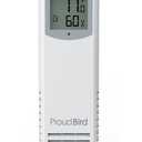 Wireless Indoor Outdoor Temperature and Humidity Sensor for Proud Bird Weather Station, Accurate, Wide Temperature & Humidity Gauge Transmission Range (328ft Range), Battery Powered
