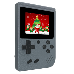 Retro Handheld Game, 3.0 inch LCD Screen Portable Gaming, 1020mAh Rechargeable Battery, Mini Electronic Gaming Player Xmas Birthday (Grey)