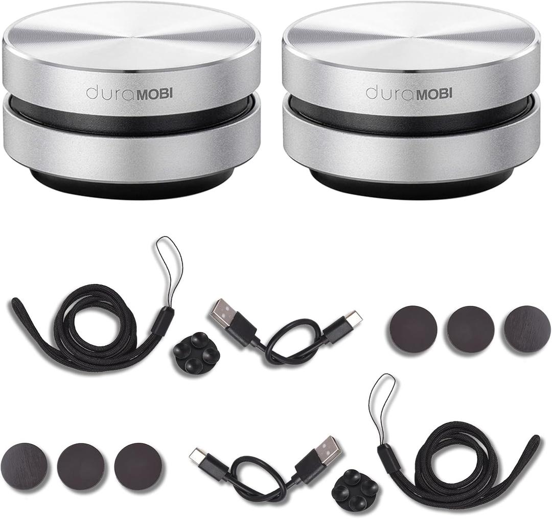 Docooler Upgraded Wireless BT Mini Speaker Bone Conduction Wireless, Stereo Bass Sound Creative Portable Speaker Mini Size Music Player Built-in Mic Sound Box for Homev,Outdoor,Travel（1 Pack/2 Packs）