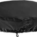 QWORK Lid Cover for 55 Gallon Drum, Oxford Cloth, Waterproof and Dustproof