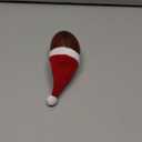 Soulchen 3.4 Inch Football Christmas Tree Topper Ornament - Mini Tree Top Decor, Home Xmas Party & Tabletop Display - Gift for Men, Senior Fans, Players & Teams