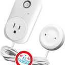 Smart Leak Detection Sensor - Water Leak Alarm with Real-Time Alerts for Home, Office & Basement Protection