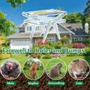 Upgrade Mole Traps that Work Best Trap Scissor with Longer Spring, Durable and Reusable Easy Mole Trap for Lawn Protection 1 Pack