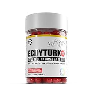 Ecdyturk Pro - Ecdysterone + Turkesterone - 2000mg - The First Powerful Natural Anabolic Dual-Sterone - Muscle Building Formula for Hormonal Support - 30-Day Supply by Man Sports, Pack of 3