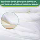 Upholstery Quilting Batting, 1/2 Inch Thick Dacron Polyester Cushion Wrap for Foam Padding, DIY Projects, Crafts, Furniture Stuffing