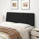 Full Size Headboard Only-No Assembly, Upholstered Headboard Full Size Linen Fabric Modern Style Headboards Extra-Thick, Black