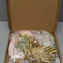 21 Pcs Boho Cake Topper Decorations Acrylic Minimalist Art Lady Gold Face Vintage Artificial Rose Flower Wedding Cake Toppers for Wedding Bridal Shower