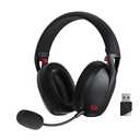 Redragon H848 BT Wireless Gaming Headset - Lightweight - 7.1 Surround Sound - 40MM Drivers - Detachable Microphone - Multi Platforms for PC, PS5/4/3, Switch, Mobile