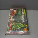 Advent Calendar 2025 Building Blocks Kit - Christmas Tree, 24 Days Countdown Toys Building Set with Light, Christmas Tree Building Toys XMAS Gifts for Kids Adults