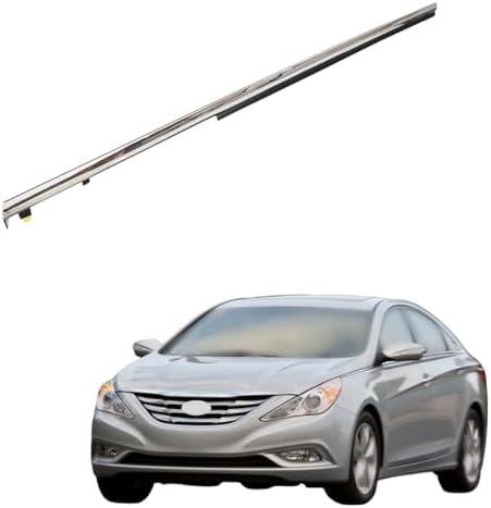 labwork Front Chrome Molding Trim Left Driver Side Replacement for Sonata 2011-2014