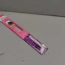 Light Purple Violet Lavender Clip in Hair Tinsel,70 Strands Per Piece, 23 Inches, Heat Resistant Glitter Hair Extension, Includes Comb Hair Bow for Women for Party Cosplay Daily