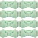 Bridesmaid Scrunchies Proposal Gifts Bachelorette Hair Claws Clips women heart sunglasses for Wedding Party Favors (Sage Green headband 48pcs)