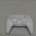 JDDWIN LED Wireless Gaming Controller for PS5/PC/Android/IOS/MAC/Steam Deck,Hall Effect, Bluetooth, 3.5mm Audio Jack, Dual Vibration, 6-Axis Motion Contro Gamepad with Speaker (White)