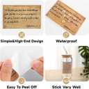 2 x Anwyll 180Pcs Bible Verse Stickers - Vintage Inspirational Christian Stickers Bible Journaling Sticker Self Adhesive Religious Scripture Sticker Jesus Faith Label for Study Supply Planner(3Pcs/Each)