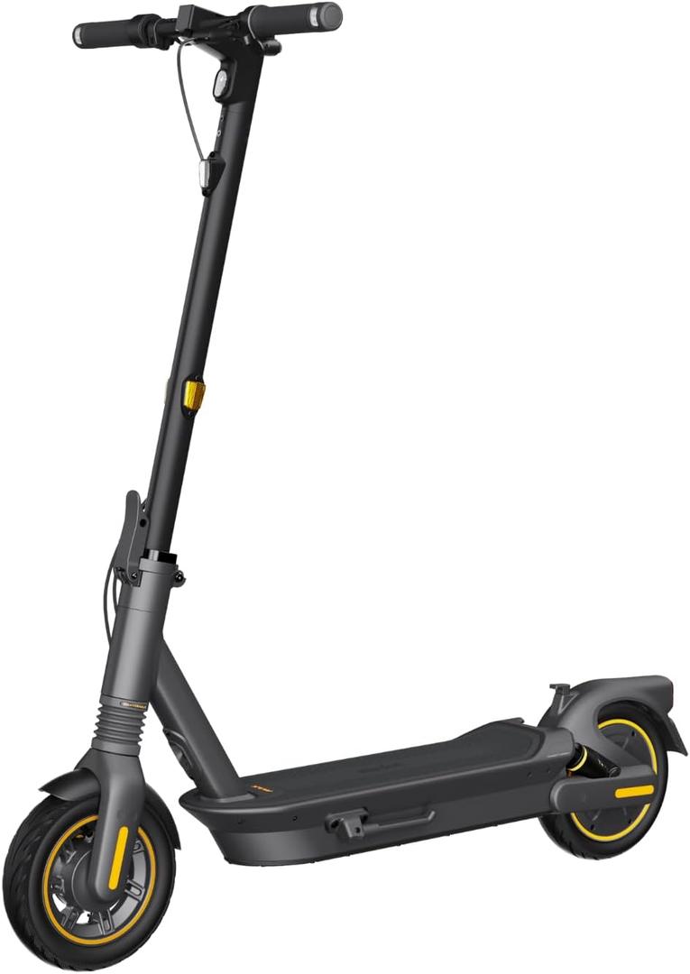 Segway Ninebot MAX Electric Kick Scooter w/Powerful Motor, Long Miles Range, 18.6 & 22mph Top Speed, Dual Suspension (MAX G2 Only), Scooter for Adults UL-2271 2272 Certified