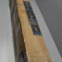 18 Inch Queen Bed Frame, 3500Lbs Heavy Duty Metal Platform with Round Corner Legs Mattress Slide Stopper, Steel Slat Support No Box Spring Needed, Noise Free, Non-Slip, Easy Assembly