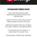 Smiffy's Women's Boogie Babe Wig Blonde Long Curly