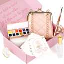 Funto Travel Watercolor Set, Fashion 12-Color Outdoor Paint Kit, with Crossbody Bag, Art Craft, Paint Supplies, Stocking Stuffers for Teen Girls, Portable Gift for Art, 12 Fl Oz