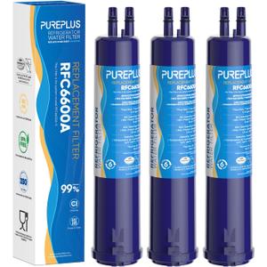 PUREPLUS Compatible with 4396841, 4396710, Everydrop Filter 3, EDR3RXD1, 46-9083, 46-9030, 9030, 9083, Refrigerator Water Filter, 3Pack