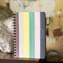 Fringe Studio 17 Month Planner (Aug 2023- Dec. 2024), "BOLD STRIPE", Paper Cover, 5.75" x 8.25", includes Stickers & Interior Pocket, 236 pages, Esprit Collection (113110)