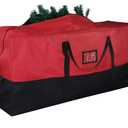 Christmas Tree Storage Bag, 600D Oxford Extra Large Moving Bags, Fits Up to 7.5 Ft Artificial Trees, Skeleton Storage, Waterproof Christmas Decorations Storage Bags with Zippers & Card Slot