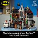 LEGO DC Batman Arkham Asylum Building Set for Adults - Home Decor for Bedroom, Office, or Book Shelf - Collectible for Comic Book & Movie Fans, Ages 18+ - Gift Idea for Birthdays - 76300