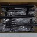 homdiy 10 Pack 4 Cabinet Handles Matte Black Cabinet Pulls Black Drawer Pulls Stainless Steel Kitchen Cabinet Hardware (4in Hole Centers)