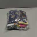 CHARMKING 6 Pairs-Compression Socks for Women & Men Circulation Best Support for Nurses, Running, Athletic,Flight Travel (Large-X-Large, 02 Black/White/Black/Blue/White/Blue)