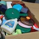 Red Kids Play Kitchen Set, Toddler Kitchen Playset with Sound & Light, Cooking Stove with Steam, Play Sink, Play Food Toy and Kitchen Accessories, Kitchen Toy for Kids Girls Boys - Red