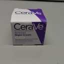 CeraVe Skin Renewing Night Cream, Niacinamide, Peptide Complex, and Hyaluronic Acid Moisturizer for Face, 1.7 Ounce