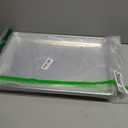 Commercial Quality Baking Sheet Pan Set, Natural Aluminum Cookie Sheet, Umite Chef Warp Resistant Baker's Half Sheet Pan, Large Thick Cookie Tray Pans for Baking, Roasting(2 Pack, 18X13In)