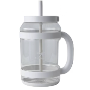 Reduce 80oz Waterday Water Bottle With Handle White Spill Proof NEW