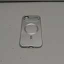 Misscase Magnetic for iPhone Air Case 6.5",Comes with Camera Lens Protector,Compatible with Magsafe,Soft TPU Full Protection Slim Smooth Bumper Shockproof Phone Cover for iPhone 17 Air Silver